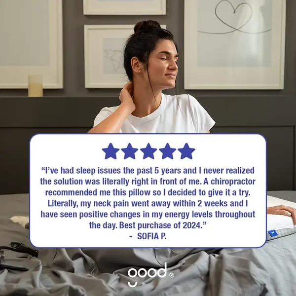 Good Pillow static ad