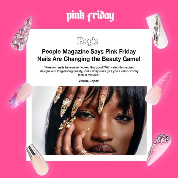 Pink Friday Nails static ad